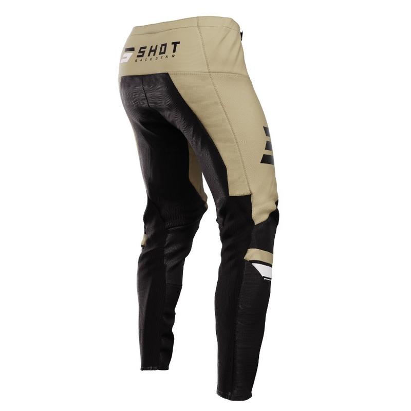 Pantaloni da motocross Shot Contact Heritage Nero e Marrone Saldi