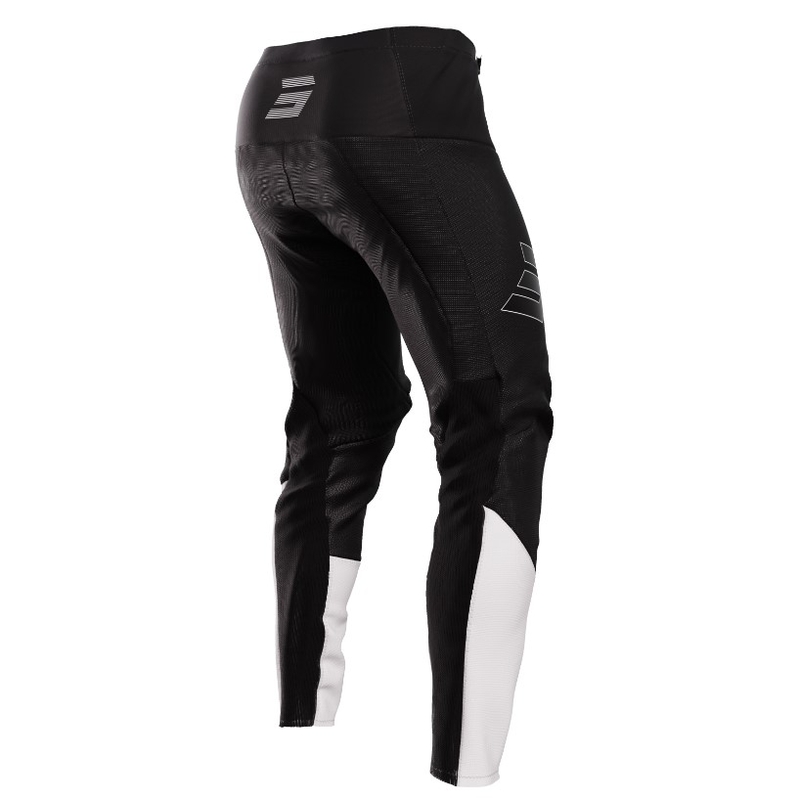 Pantaloni da motocross da donna Shot Contact Shelly in bianco e nero Saldi