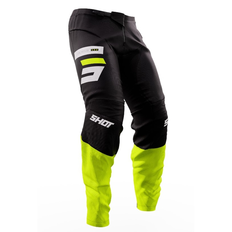 Motokrosové kalhoty Shot Devo Reflex černo-fluo žluté výprodej
