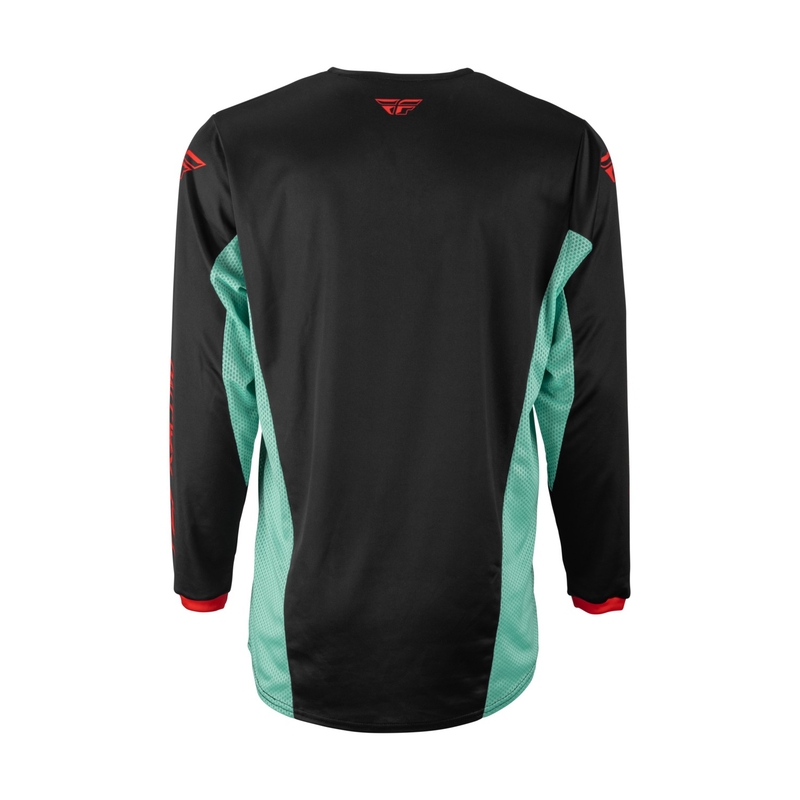 Motokrosový dres Fly Racing Kinetic S.E. Rave černo-zeleno-červený výprodej