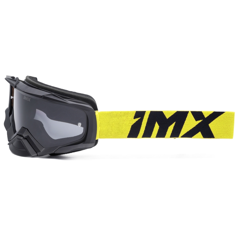 Occhiali da motocross iMX Dust nero-giallo fluo