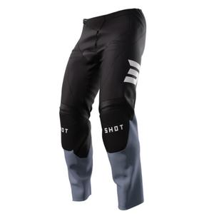 Pantaloni da motocross Shot Raw Escape Nero e Grigio Saldi