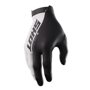 Guanti da motocross Shot Lite bianco e nero