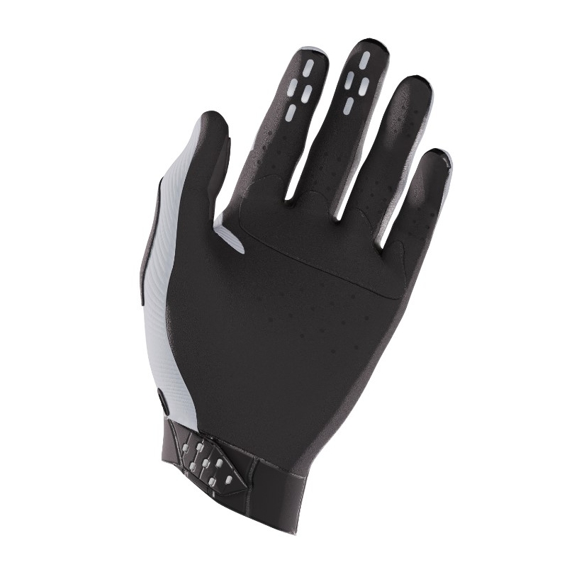 Guanti da motocross Shot Race nero-grigio