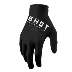 Guanti da motocross Scatto Raw in bianco e nero Saldi