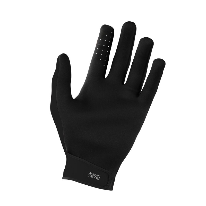 Guanti da motocross Scatto Raw in bianco e nero Saldi