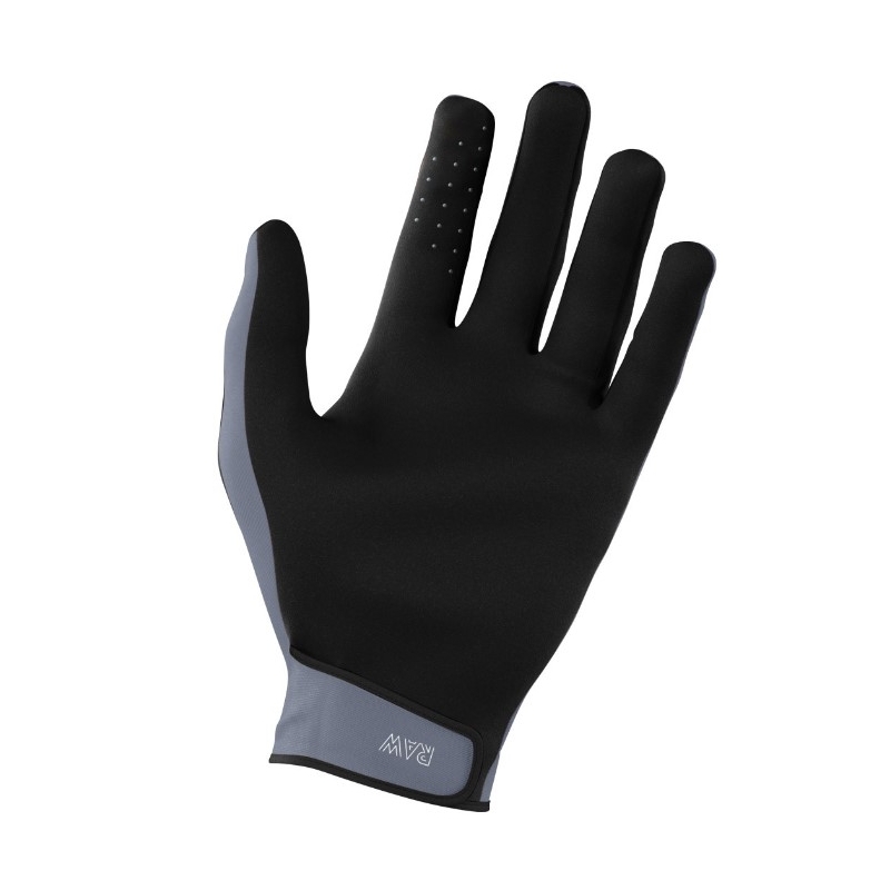 Guanti da motocross Shot Raw nero-bianco-grigio Saldi