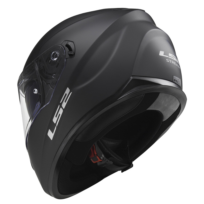 LS2 FF320 Stream EVO casco moto integrale nero opaco