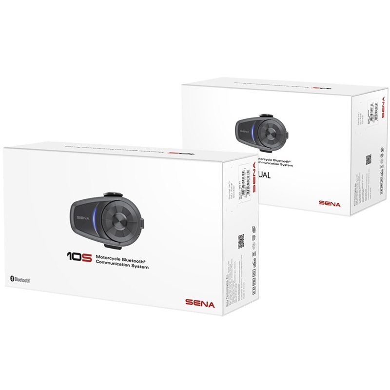 Set di 2 cuffie vivavoce Bluetooth SENA 10S