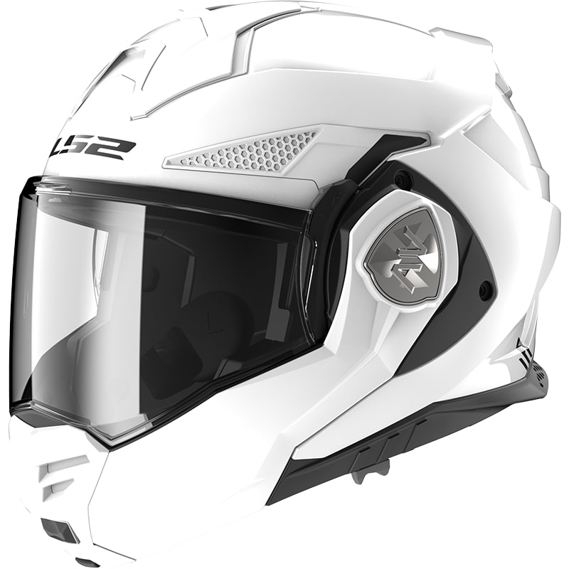 LS2 FF901 Casco moto pieghevole Advant X Solid White