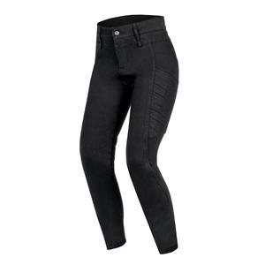 Jeans da motociclista Rebelhorn Ash Black da donna Saldi