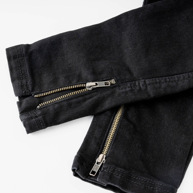 Jeans da motociclista Rebelhorn Ash Black da donna Saldi