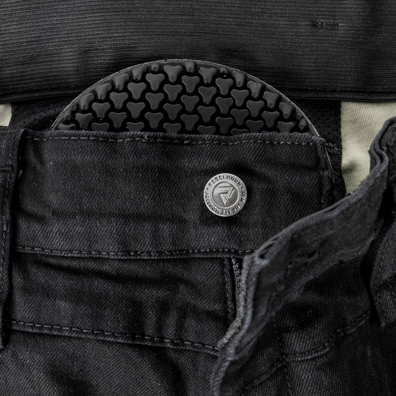 Jeans da motociclista Rebelhorn Ash Black da donna Saldi