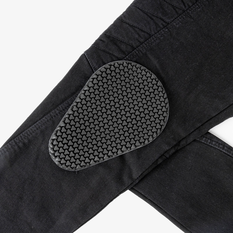 Jeans da motociclista Rebelhorn Ash Black da donna Saldi