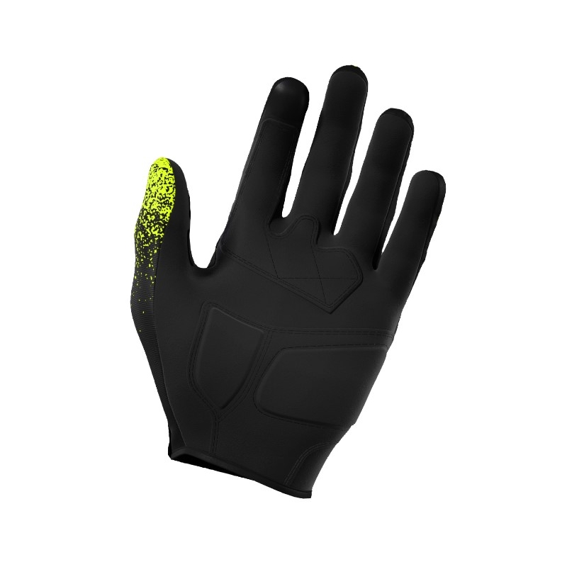 Guanti da motocross Shot Drift Edge 2.0 nero-giallo fluo