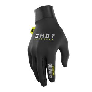 Guanti da motocross Shot Climatic 3.0 nero-giallo fluo