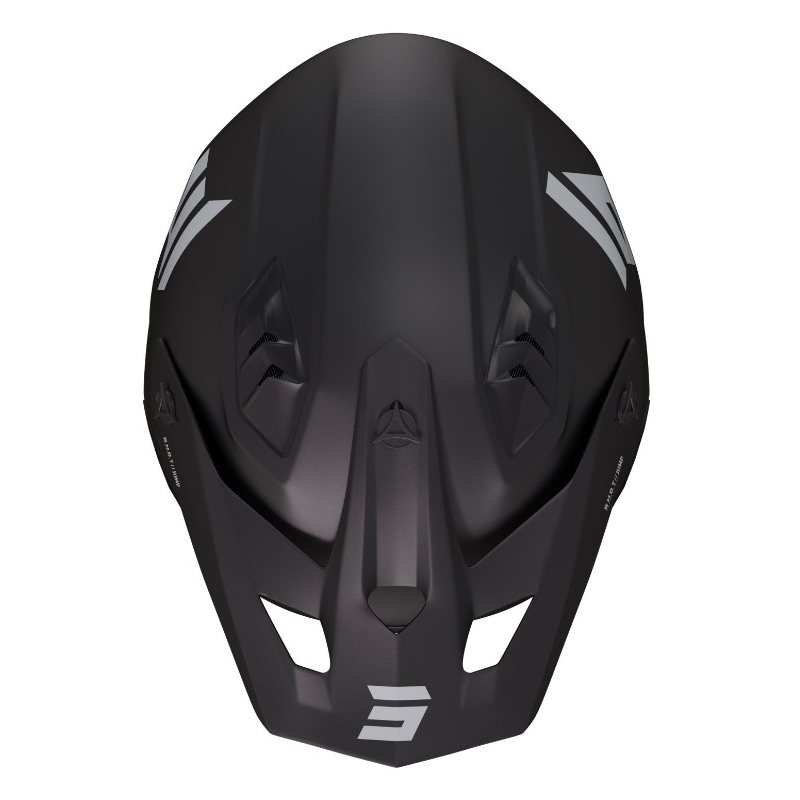 Casco moto Shot Jump nero opaco