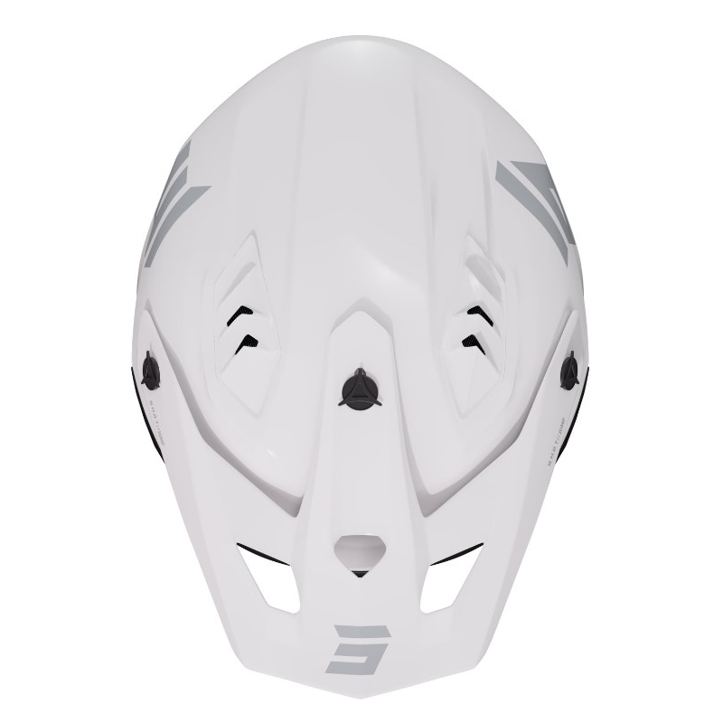 Casco da moto Shot Jump White Gloss