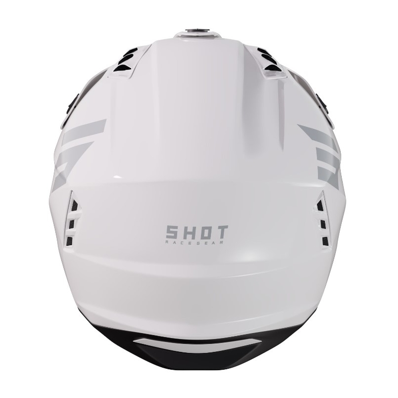Casco da moto Shot Jump White Gloss