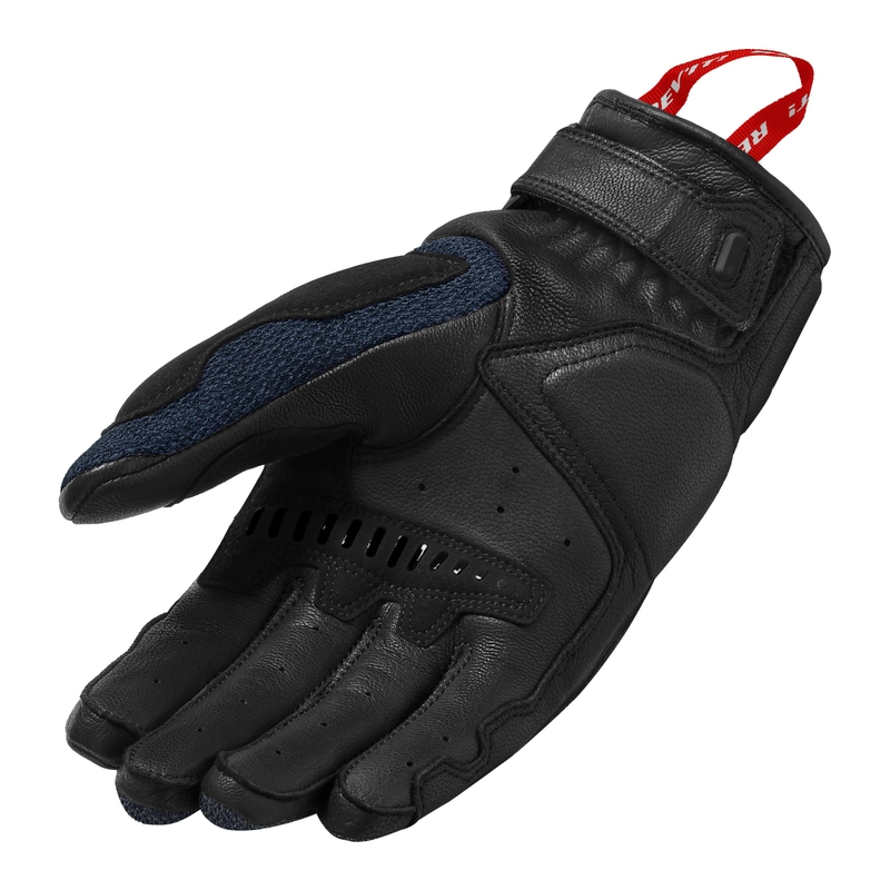 Guanti da moto Revit Duty Nero e Blu Saldi