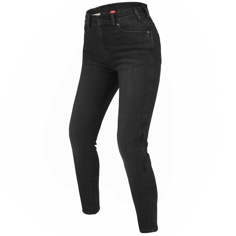 Jeans moto donna Rebelhorn Classic III SF Nero Saldi