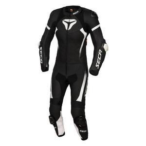 Saldi tuta da moto donna SECA SRS II nero-bianco