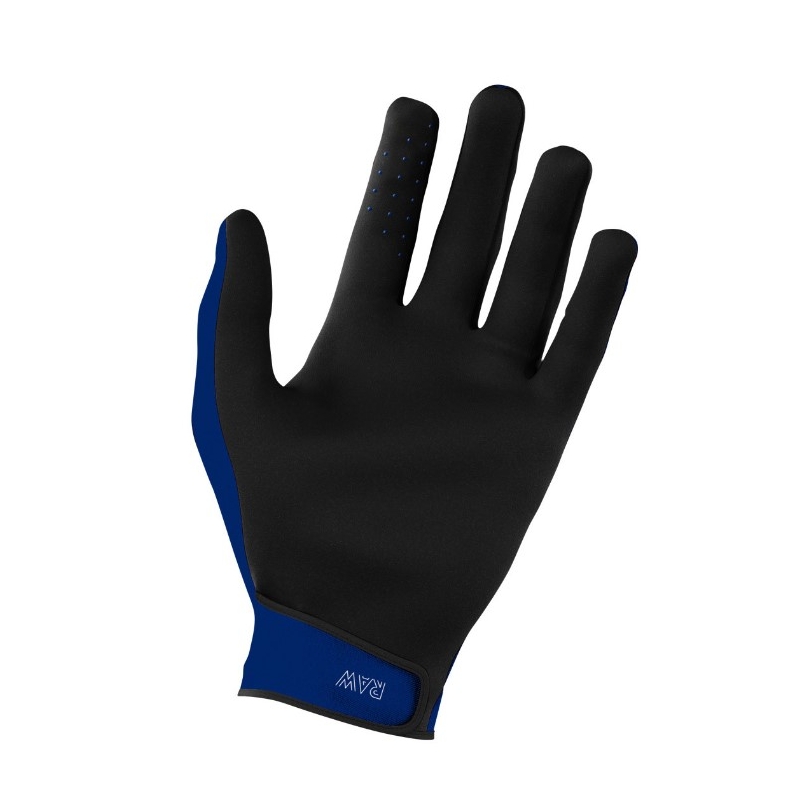 Guanti da motocross per bambini Shot Raw Kid blu Saldi