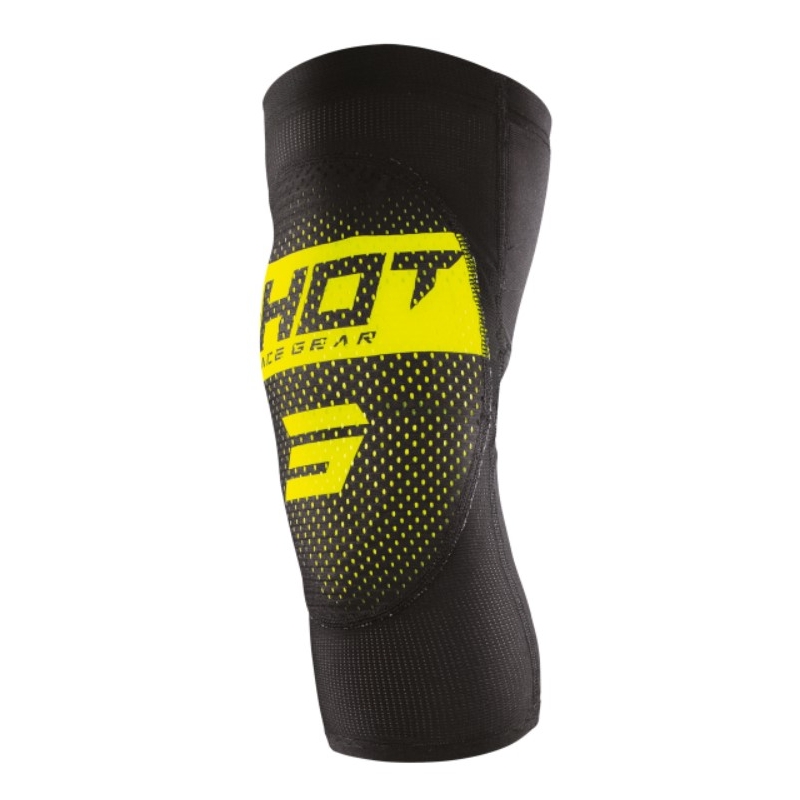 Shot Airlight Ginocchiere nero-giallo fluo