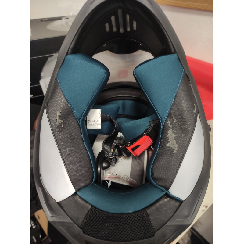 Casco da enduro MT Synchrony Duosport SV nero - grado II