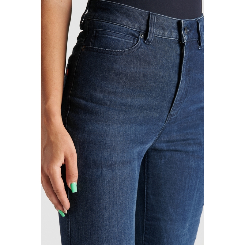 Jeans donna moto PANDO MOTO Kusari Cor 02 blu Saldi
