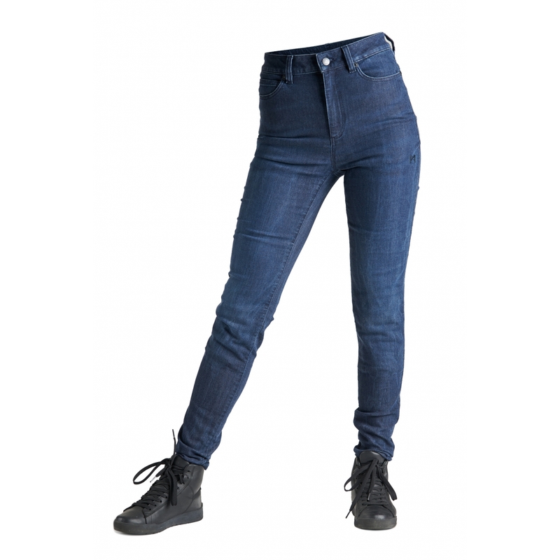 Jeans donna moto PANDO MOTO Kusari Cor 02 blu Saldi