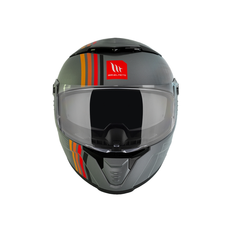 Casco Moto Integrale MT Thunder 4 SV Mil C2 Grigio Opaco Saldi