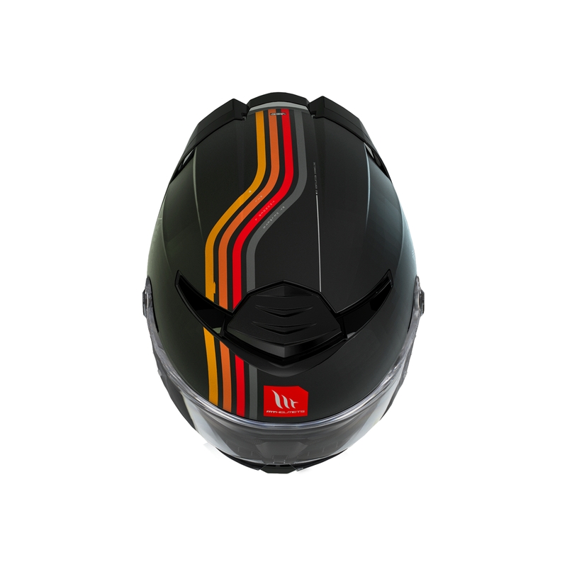 MT Thunder 4 SV Mil A11 casco moto integrale nero opaco Saldi