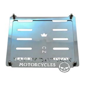 Cuscinetto in acciaio inox per targa CZ Harley Skull