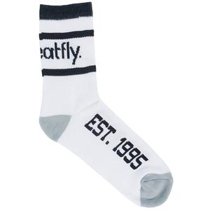 Calzini lunghi bianchi Meatfly