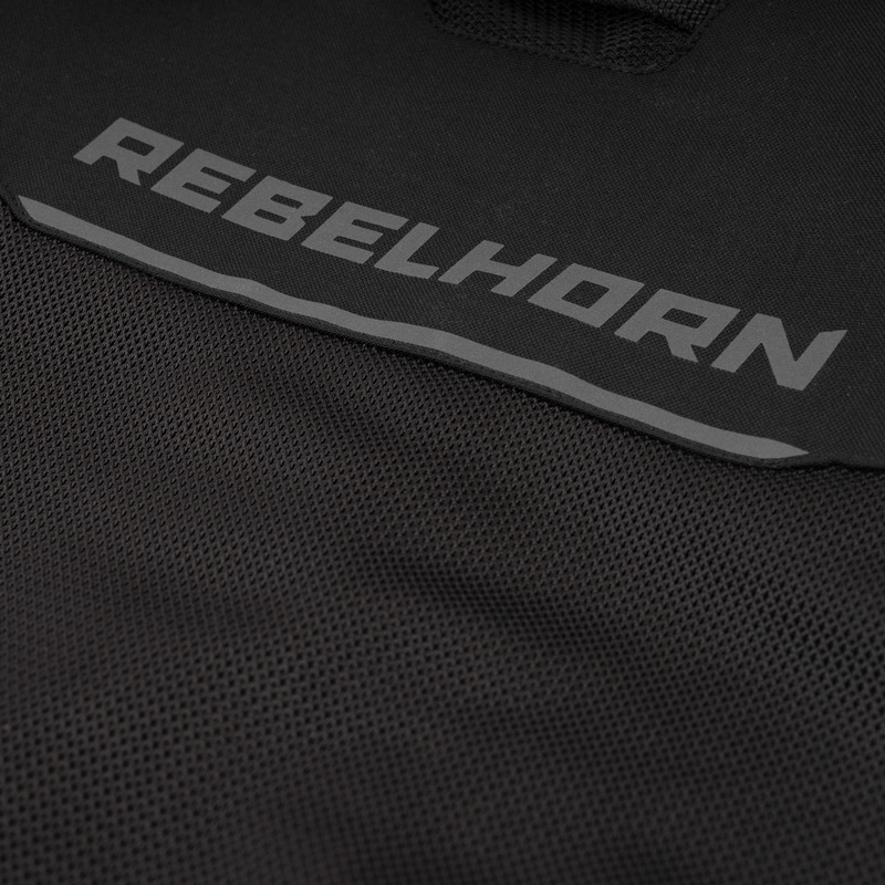 Giacca da moto Rebelhorn Wave Black