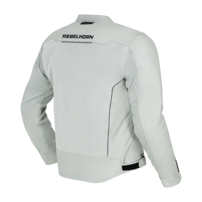 Giacca da moto Rebelhorn Wave grigio