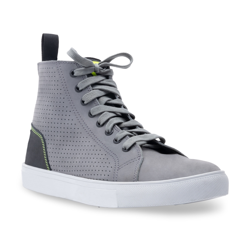 Stivali da moto Rebelhorn Tramp II grigio-giallo fluo Saldi