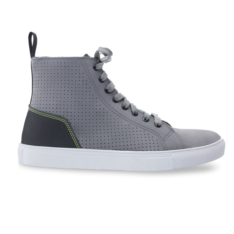 Stivali da moto Rebelhorn Tramp II grigio-giallo fluo Saldi