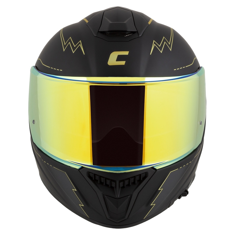 Casco moto Cassida Integral GT 2.1 Flash nero-oro-grigio