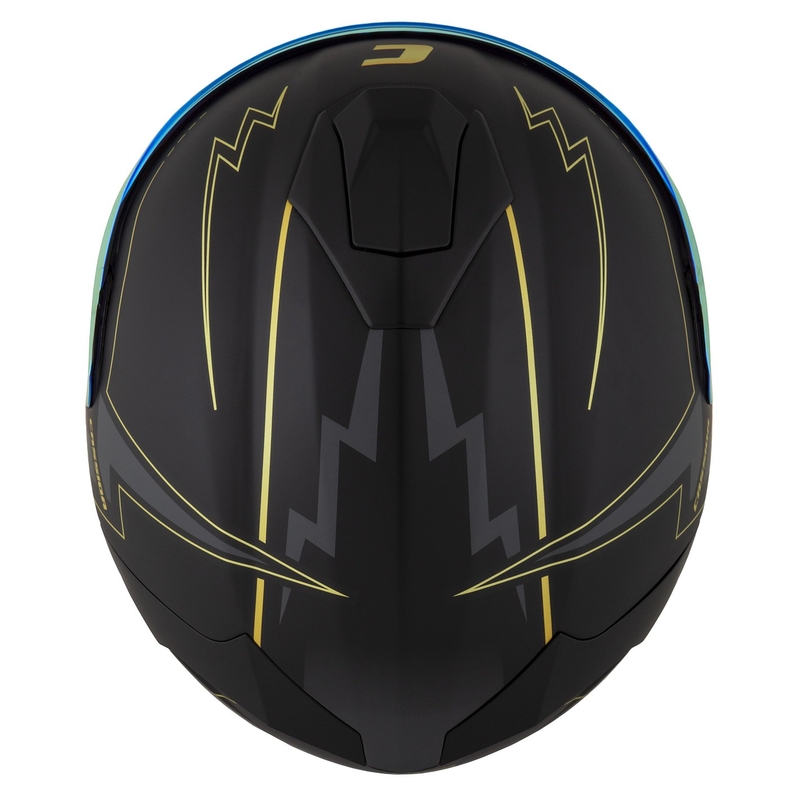 Casco moto Cassida Integral GT 2.1 Flash nero-oro-grigio
