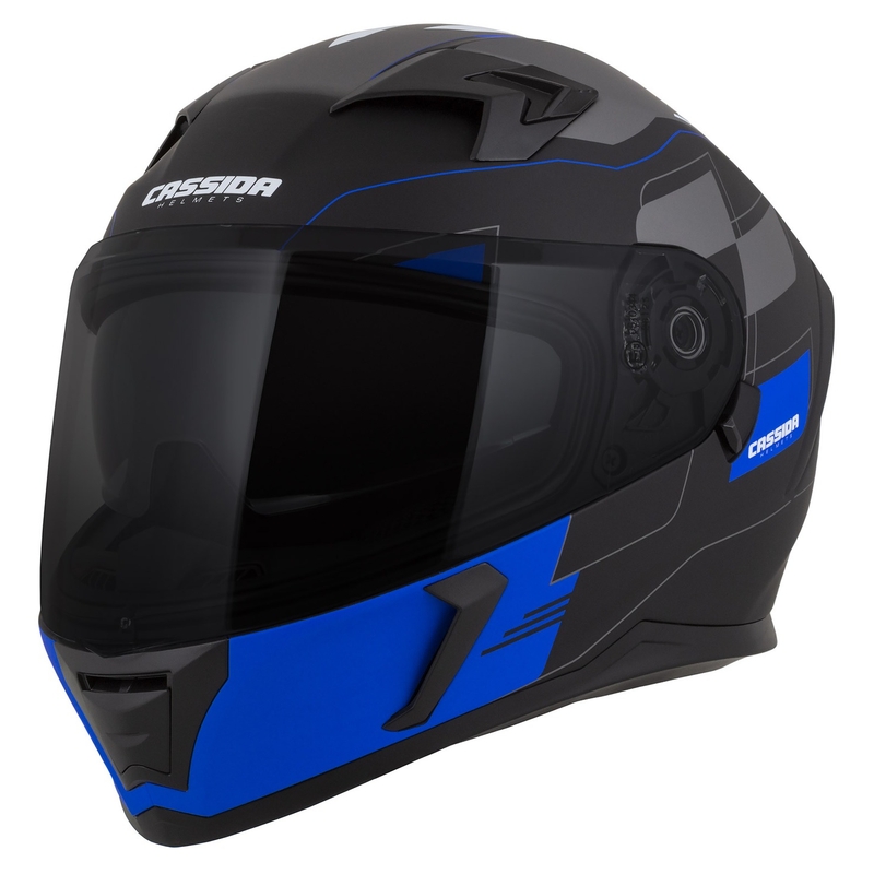 Casco integrale Cassida Integral 3.0 RoxoR nero-grigio-blu
