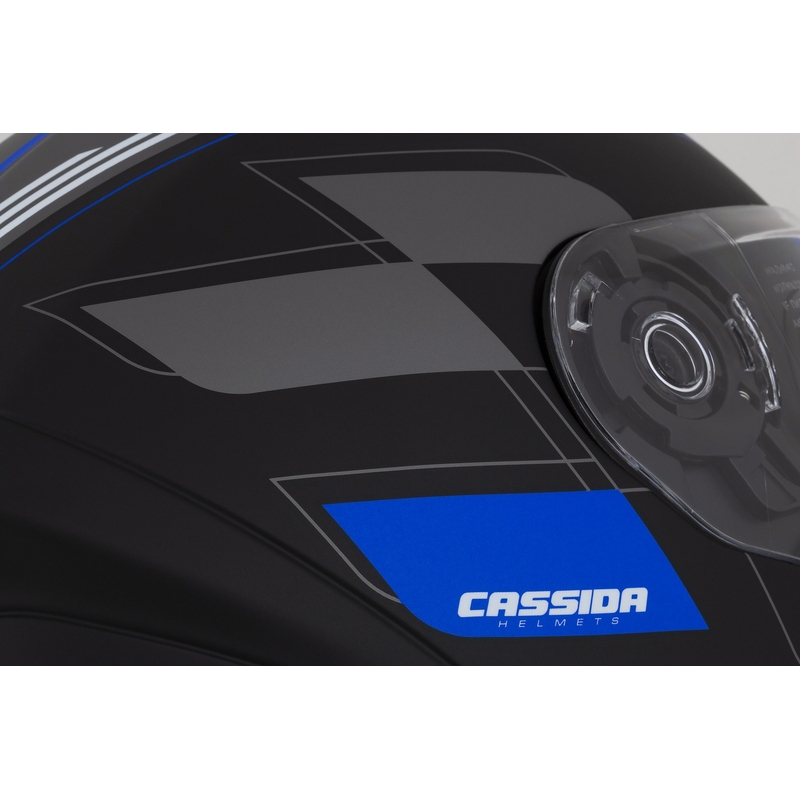 Casco integrale Cassida Integral 3.0 RoxoR nero-grigio-blu