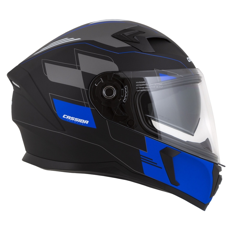 Casco integrale Cassida Integral 3.0 RoxoR nero-grigio-blu