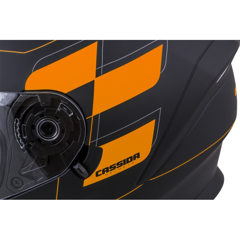 Casco integrale Cassida Integral 3.0 RoxoR nero-arancio