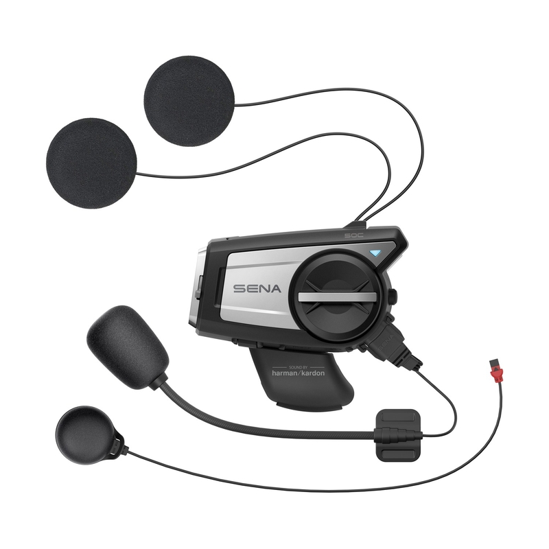 Cuffie a rete SENA 50C con telecamera 4K