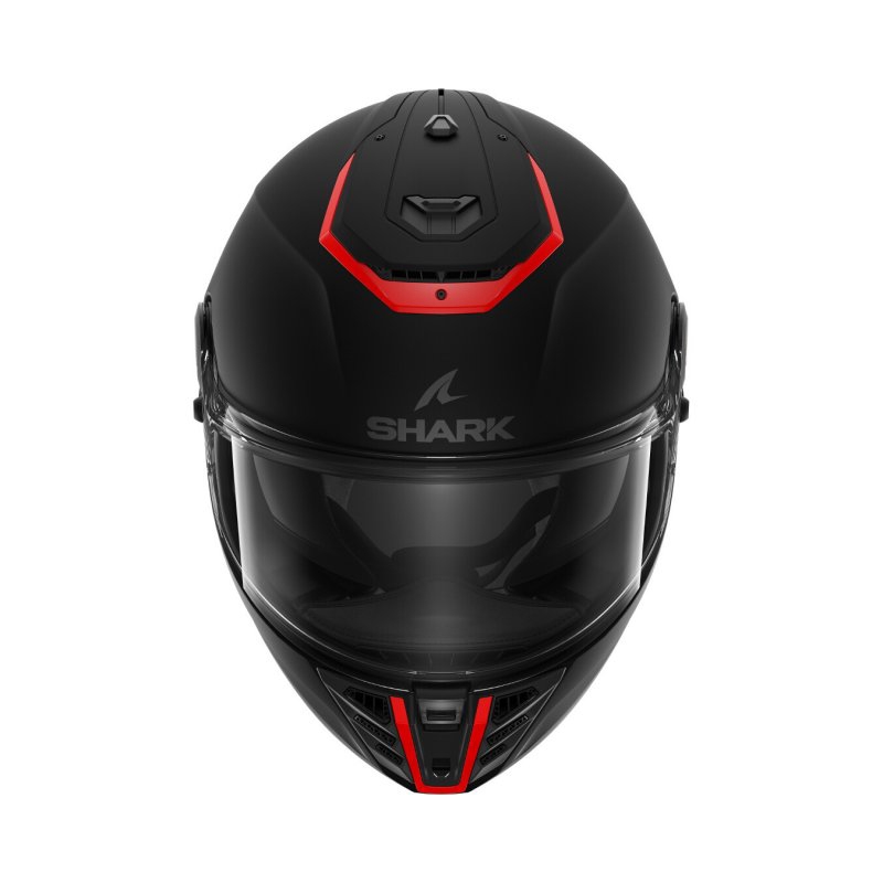 Integrální přilba na motorku SHARK SPARTAN RS Blank SP černo-červená matná