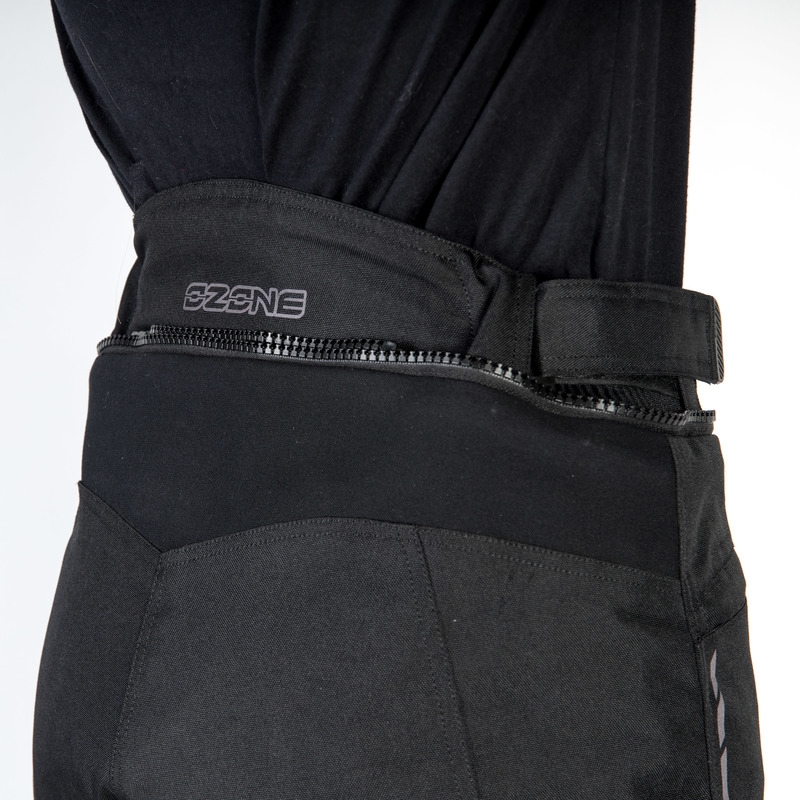 Pantaloni da moto Ozone Flow neri da donna Saldi