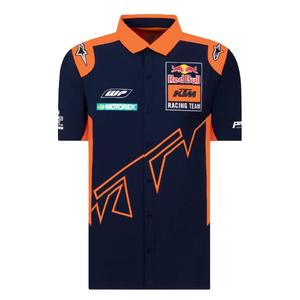 Camicia KTM Red Bull Racing Official Teamline blu-arancio Saldi