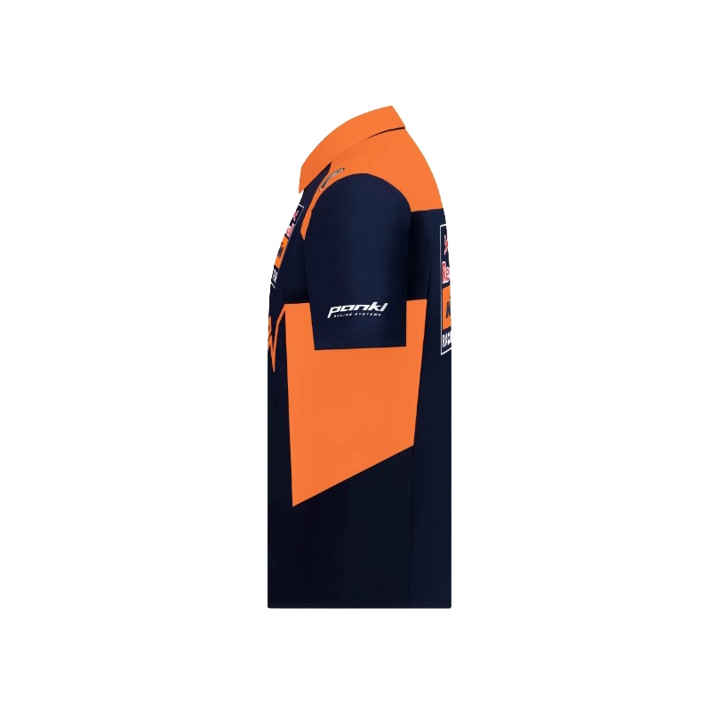 Camicia KTM Red Bull Racing Official Teamline blu-arancio Saldi
